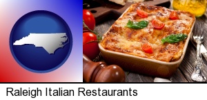 Raleigh, North Carolina - an Italian restaurant entree